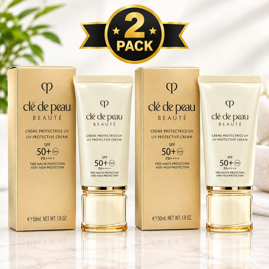 Clé de Peau Beauté UV Protective Cream SPF 50+ PA++++ – 2 Pack, 50ml Each