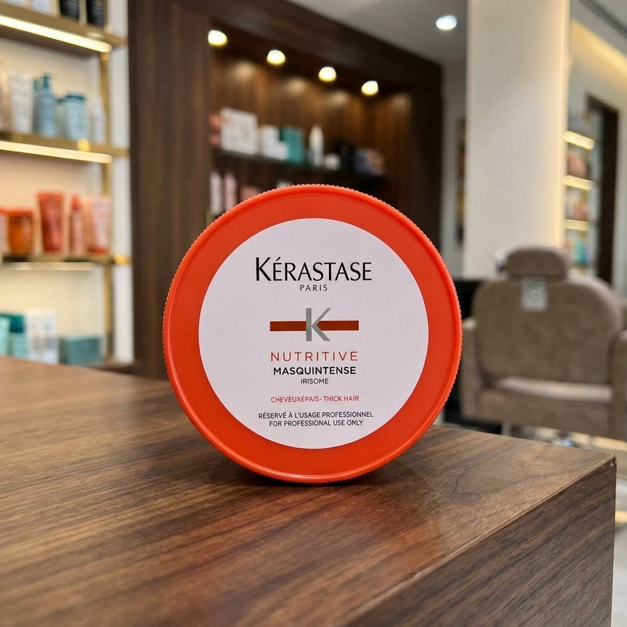 Kérastase Nutritive Masquintense Irisome Hair Mask for Thick Hair – Professional Nourishing Treatment