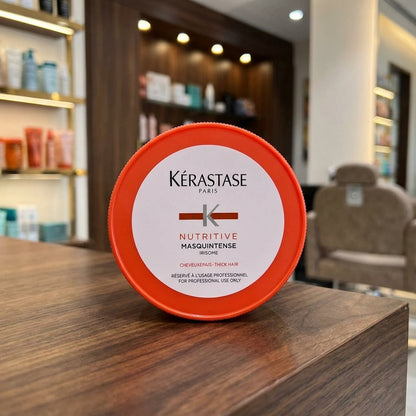 Kérastase Nutritive Masquintense Irisome Hair Mask for Thick Hair – Professional Nourishing Treatment