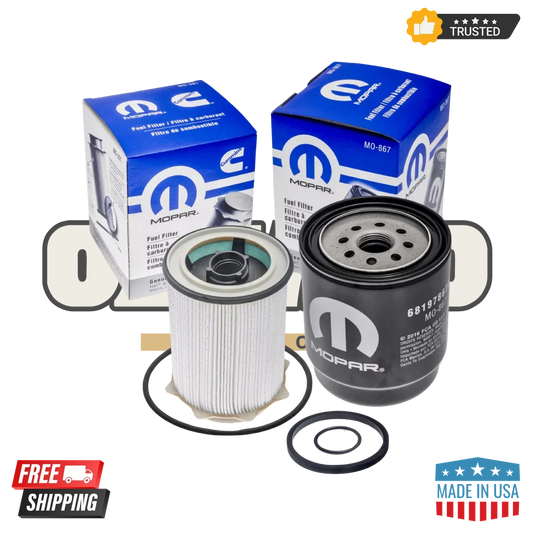 Mopar Oil Fuel Filter Set 68197867AB, 68157291AA (MO-867, MO-291) combo