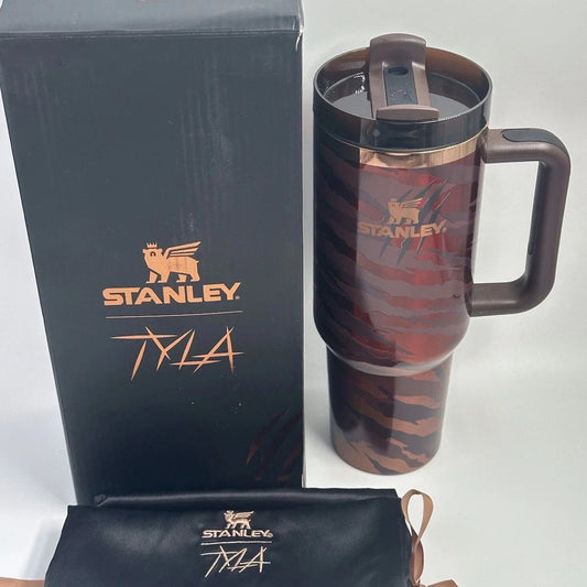 Stanley x Tyla Tyger 40oz Quencher H2.0 FlowState Limited Edition Tumbler – New