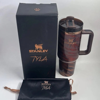 Stanley x Tyla Tyger 40oz Quencher H2.0 FlowState Limited Edition Tumbler – New